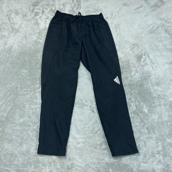 Adidas AEROREADY Elastic Waist Track Pants Black Size M a1061 - Picture 1 of 7